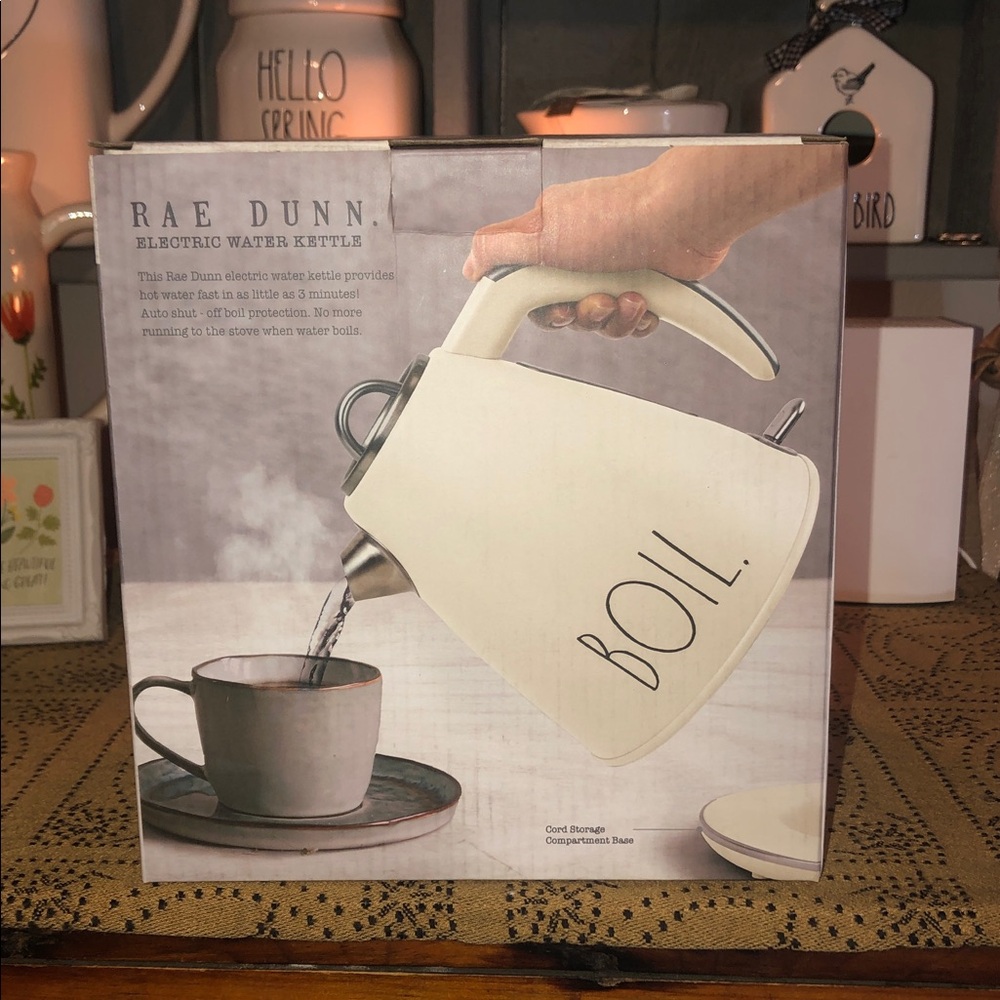 Rae Dunn BOIL Electric Water Kettle - Picture 2 of 9